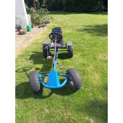 Go-cart met schommelas en extra zitje