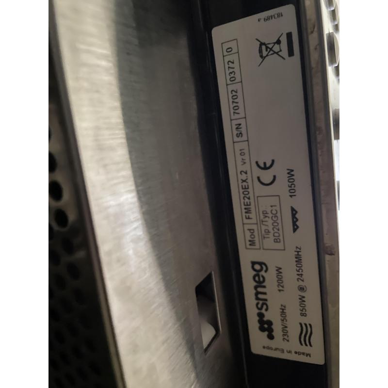 Smeg inbouw micro met grill