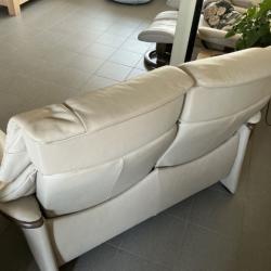 Tweezit,merk Stressless,beige als nieuw