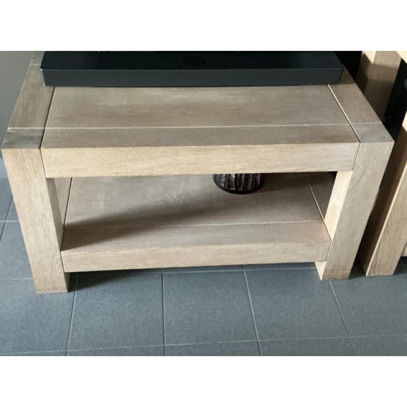 Volledige eetkamer met Leisteen , in vol eikenhout