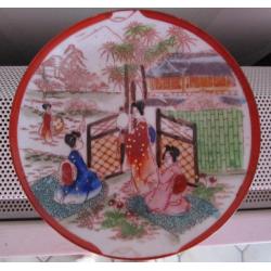 chinees porseleinen theekop en schotel