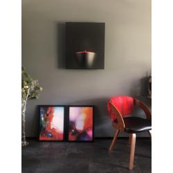 2- ingelijste abstracte kunst posters van Art Grande - Serdar Hizli