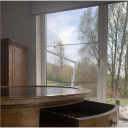 Mahoniehouten Bouillotte tafel 19de eeuw