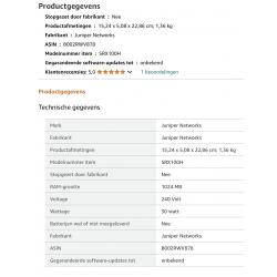 Juniper SRX100H / splinternieuw