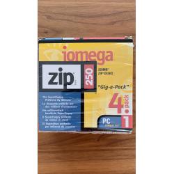 Iomega ZIP DISKS 4x250 MB