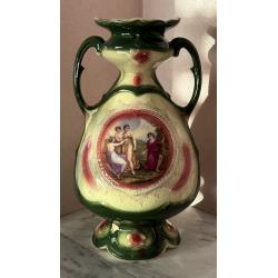Vintage Royal Blenheim Art Nouveau portret vaas met 2 handvaten