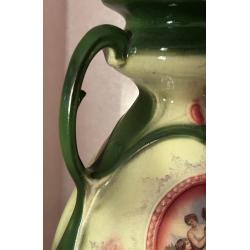 Vintage Royal Blenheim Art Nouveau portret vaas met 2 handvaten