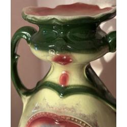 Vintage Royal Blenheim Art Nouveau portret vaas met 2 handvaten