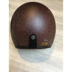 Helm HJC leder look
