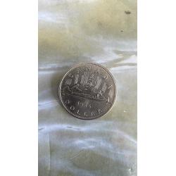 Canadese dollar 1986
