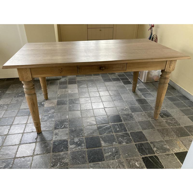 Eiken tafel 160 x 90