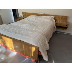 Slaapkamer sixties met recente lattenbodem