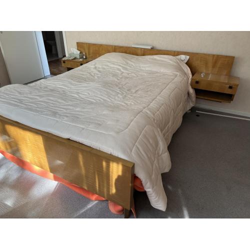 Slaapkamer sixties met recente lattenbodem