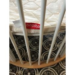 Babybox, rond 'park', GRATIS wipstoeltje erbij