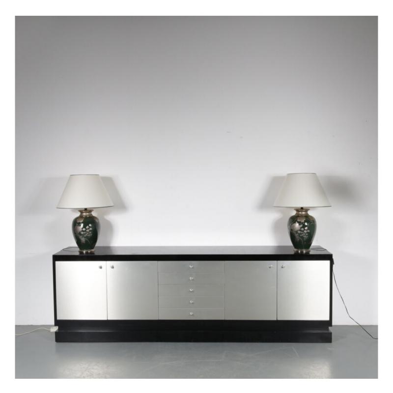 Originele Vintage XL Sideboard De Coene, Belgium 1970
