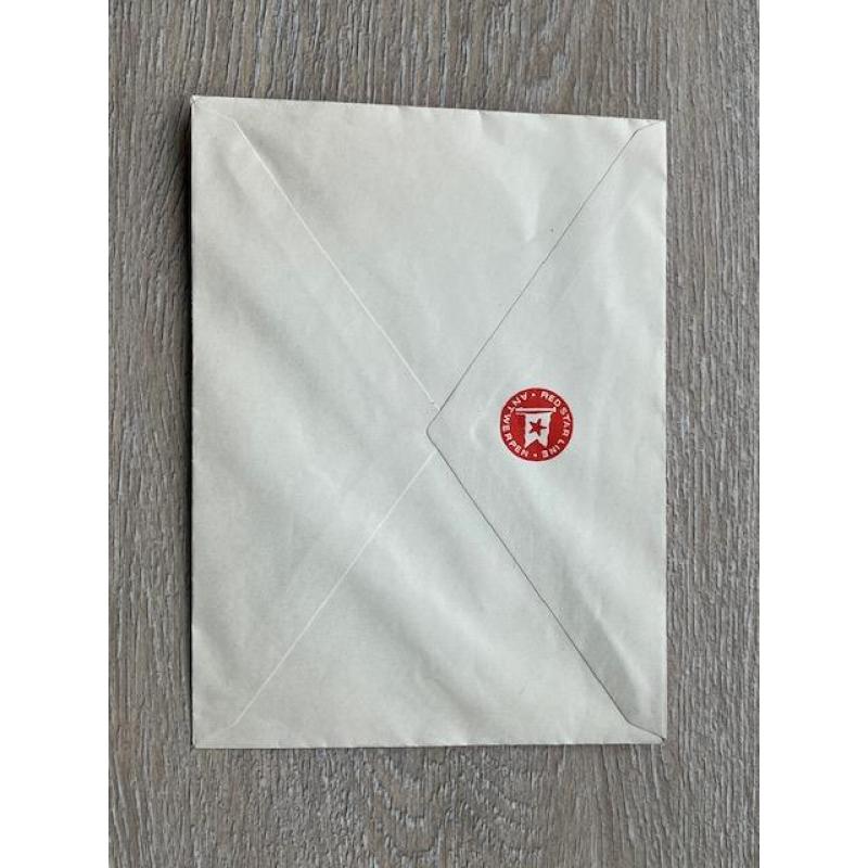 Red Star Line vintage briefpapier en enveloppe