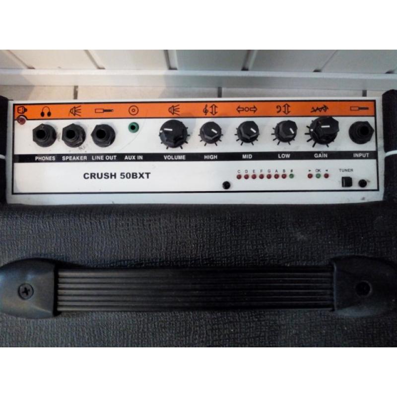 Te Koop : Basversterker Orange crush 50 BXT
