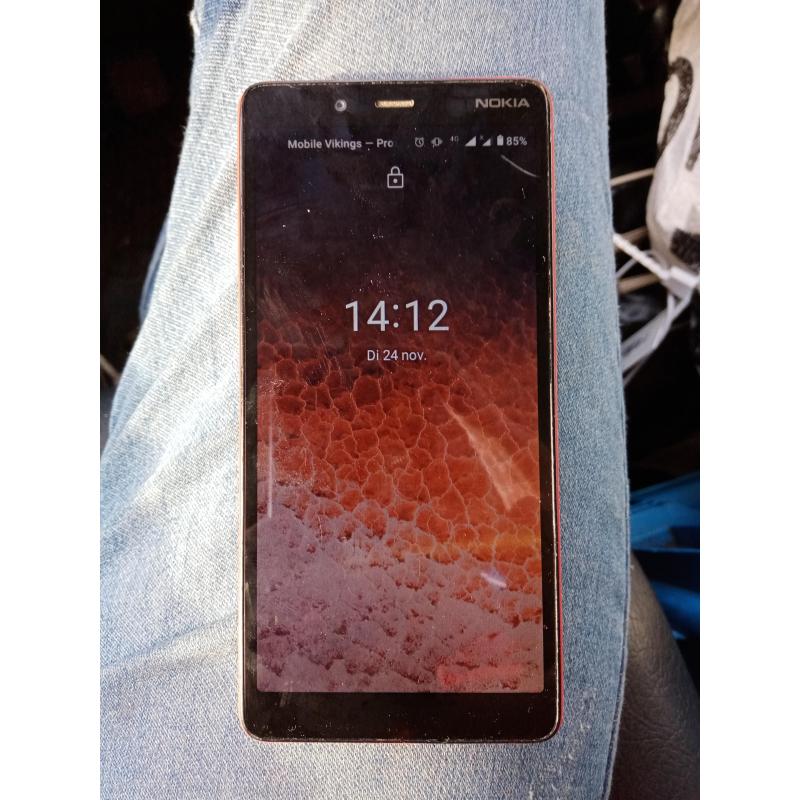 Nokia 1 Plus Rood 3 maand oud
