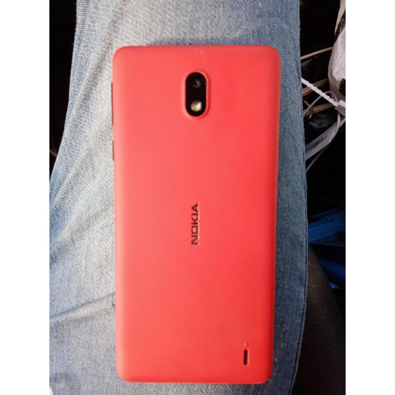 Nokia 1 Plus Rood 3 maand oud