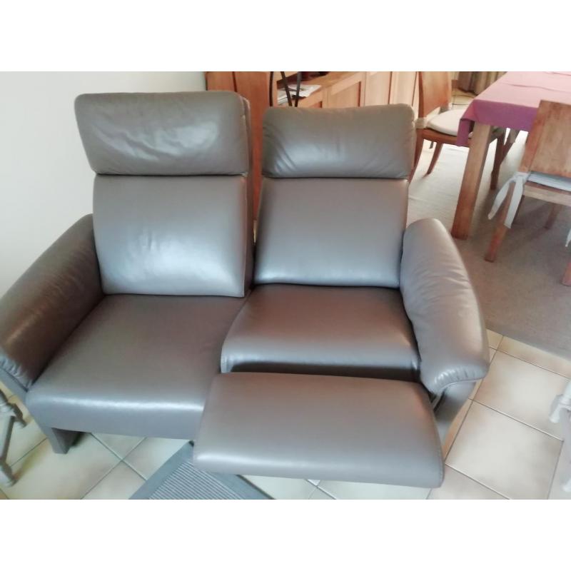 Salon in leder
