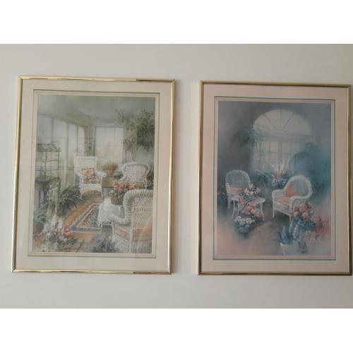 2 kaders met tekening