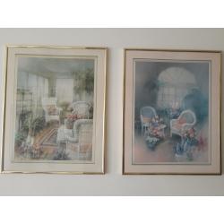 2 kaders met tekening