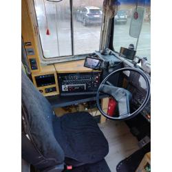 Amerikaanse schoolbus vrachtwagen camper