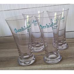 Bierglazen Archiduc DuVieusart Nivelles, Vintage