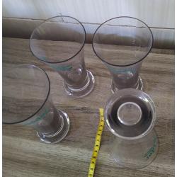 Bierglazen Archiduc DuVieusart Nivelles, Vintage