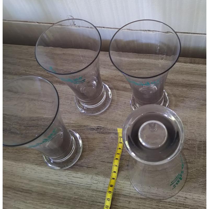 Bierglazen Archiduc DuVieusart Nivelles, Vintage