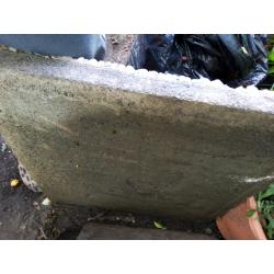 Gratis Betonplaten met steen