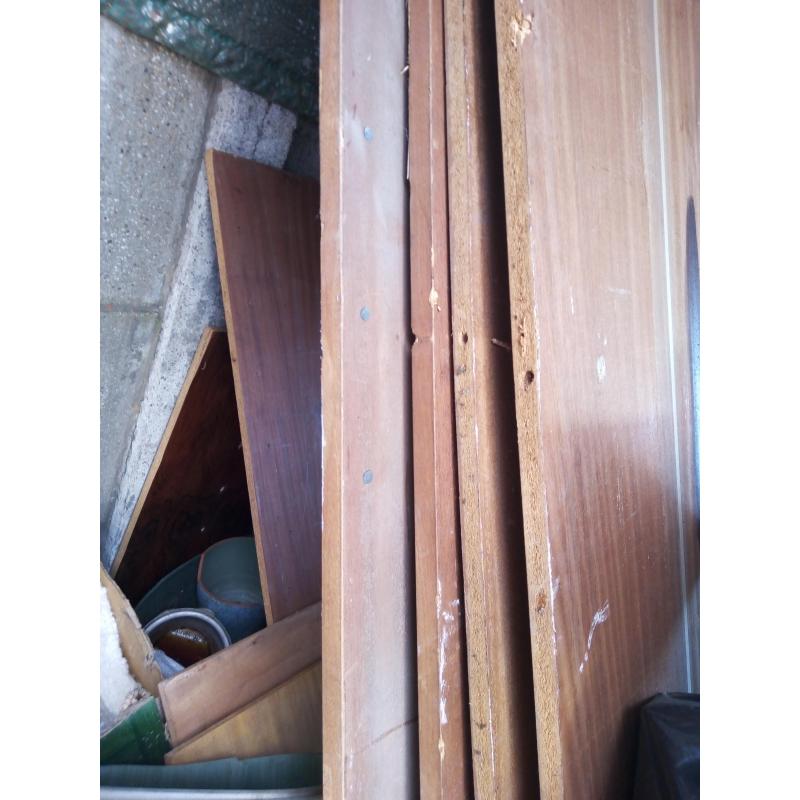 Gratis houten planken.