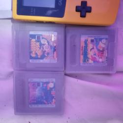 Gameboy met 3 spelletjes