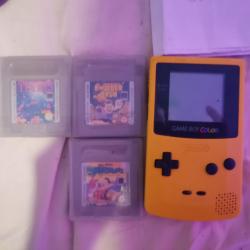 Gameboy met 3 spelletjes