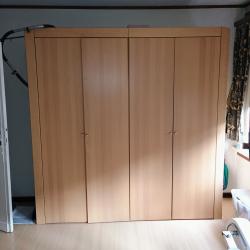 Twee persoonswaterbed met grote slaapkamerkast