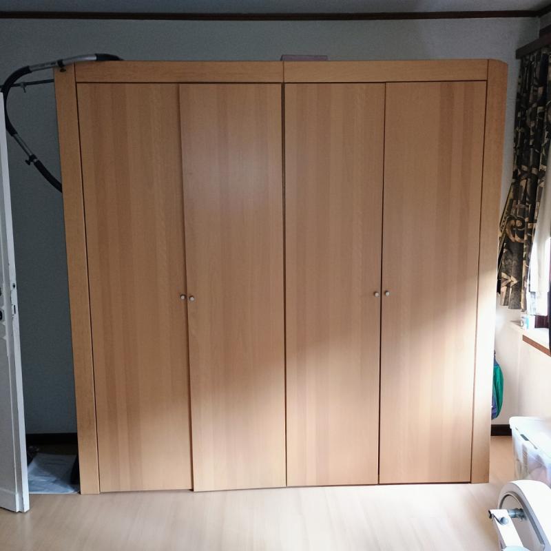 Twee persoonswaterbed met grote slaapkamerkast
