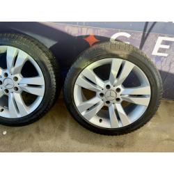 Mercedes Velgen Met Michelin Primacy Alpin