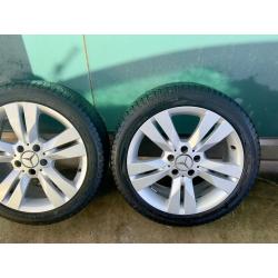 Mercedes Velgen Met Michelin Primacy Alpin