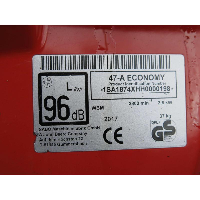 Sabo 47-A Economy Benzine Grasmaaier (2019)