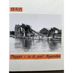 fotoboek Antwerpse haven, dokken , bagger, dredging 1920 - 1981