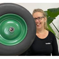 Kruiwagen wiel luchtband of massief anti-lek