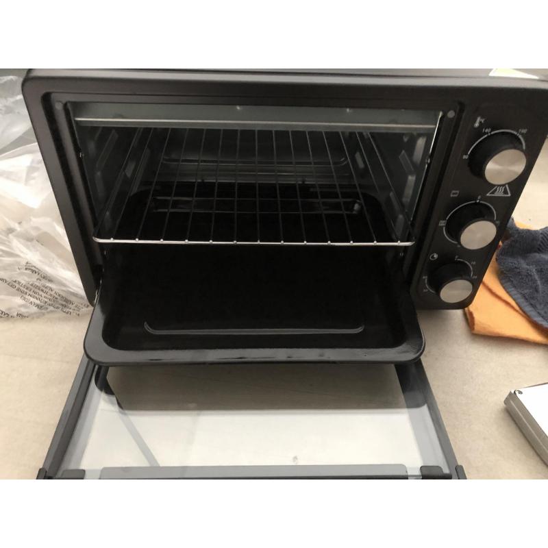 Kleine oven met grillfunctie