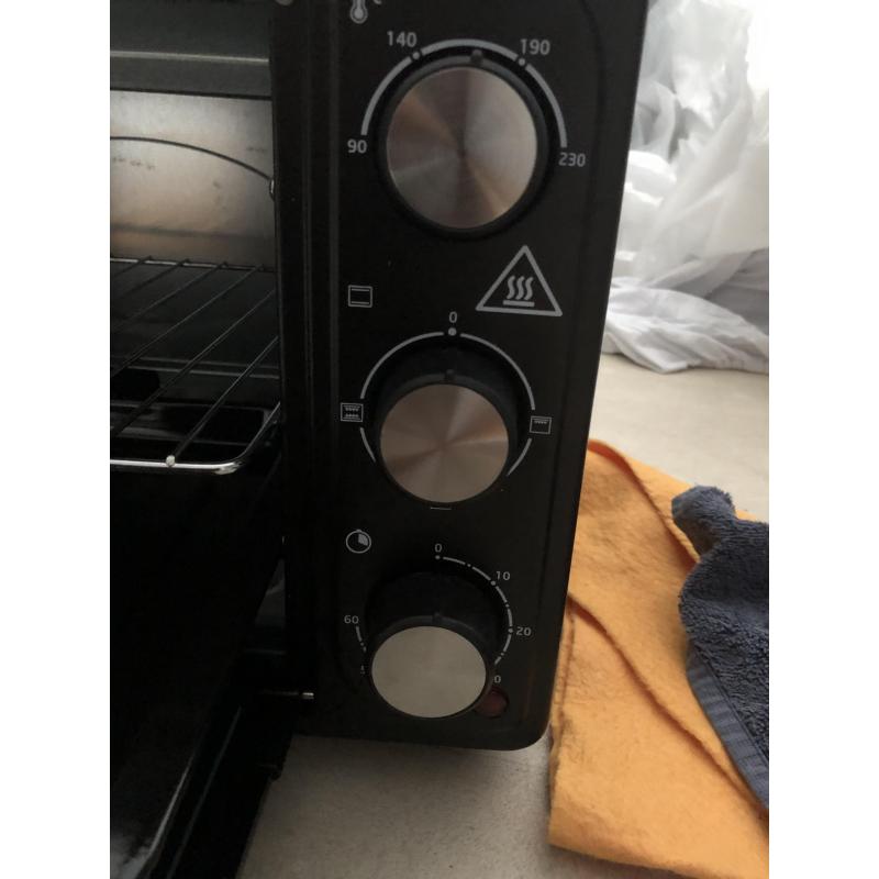 Kleine oven met grillfunctie