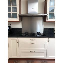 Keuken met granieten blad