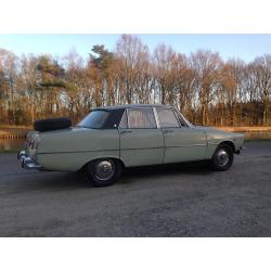 Oldtimer Rover TC 2000   caravan Sprite Musketeer jaren 70'