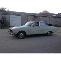 Oldtimer Rover TC 2000   caravan Sprite Musketeer jaren 70'