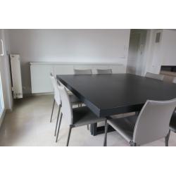 Vierkante eettafel 160 x 160 cm - Van Rossum
