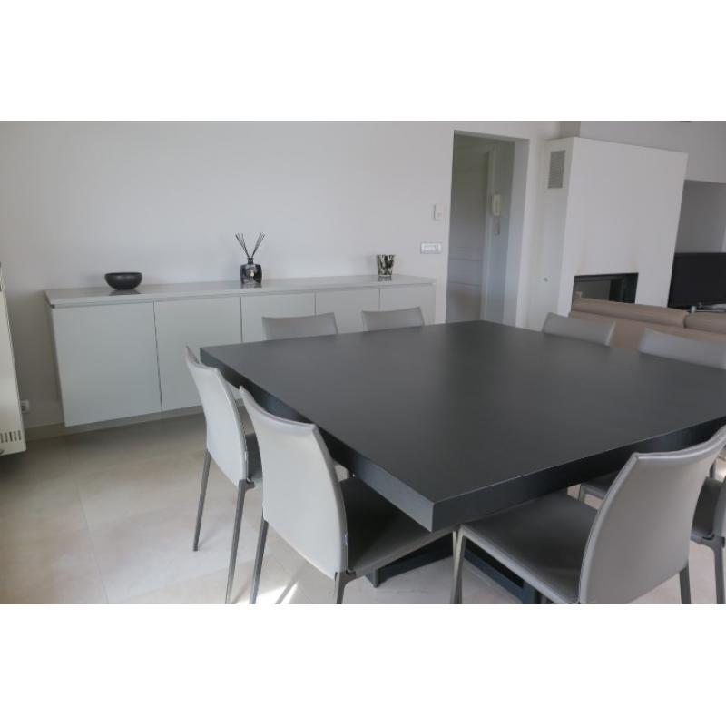 Vierkante eettafel 160 x 160 cm - Van Rossum