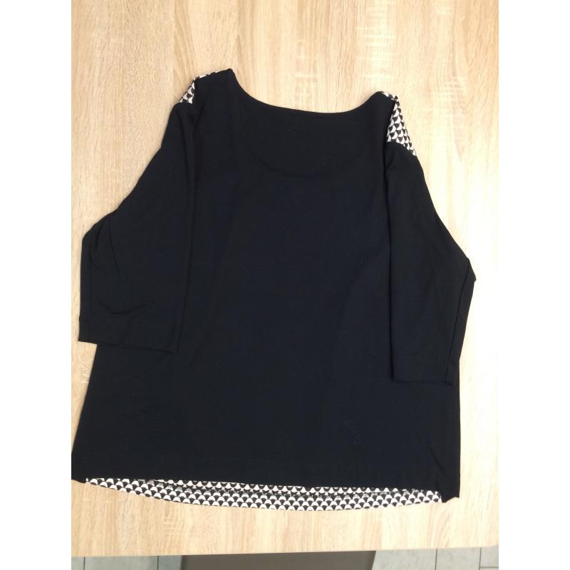 T-shirt/blouse Marine Rinaldi “Voyage” maat M