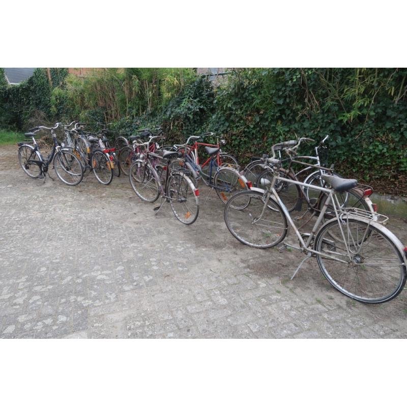 fietsen 16 stuks vintage